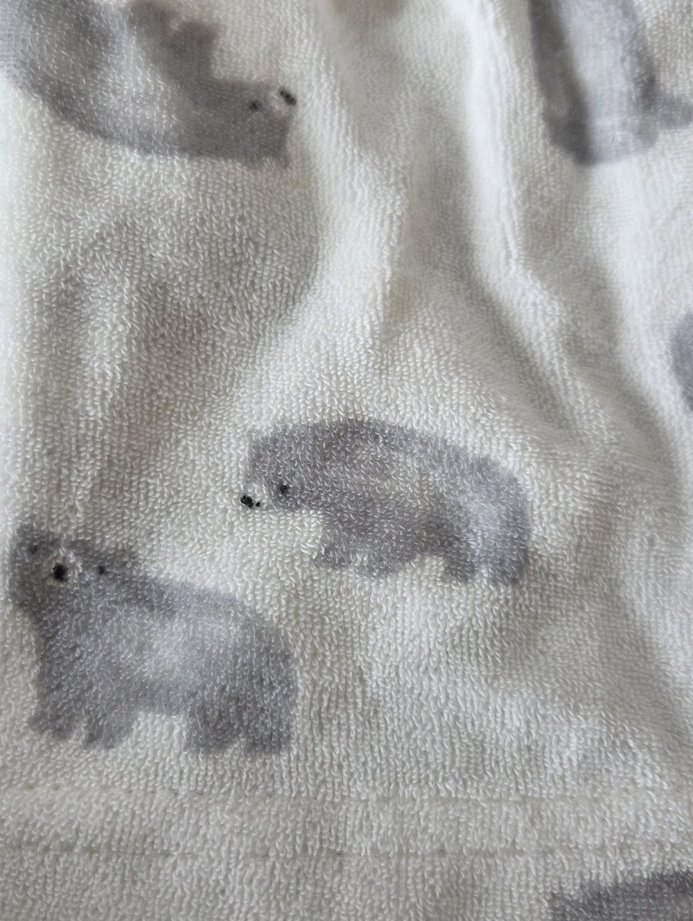 Carter's Just One You Baby Polar Bear Hooded Robe White 0-9M NWT - Picture 2 of 9